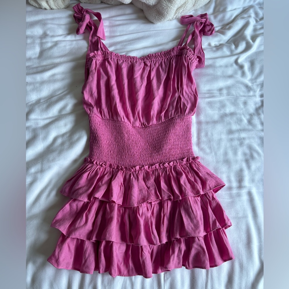 Vestique pink mini dress
